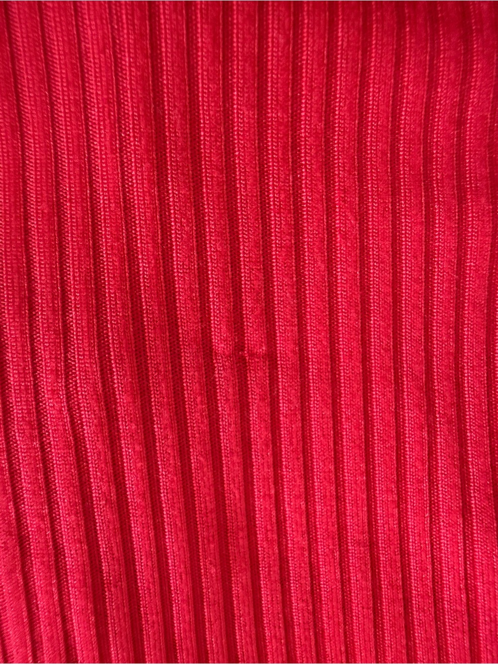 EARTHBOUND Red Ribbed Ruched Mini Dress - Picture 6 of 6